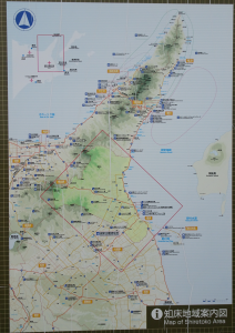 5日目　駐車場にあった地図